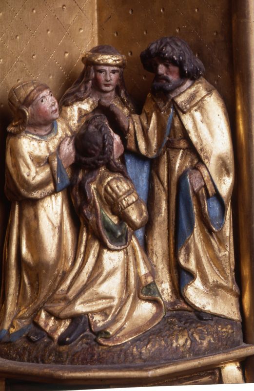 Marteldood van de H. Christophorus en Leden van de Brusselse kolveniersgilde in aanwezigheid van Henri de Dongelberghe en Jérôme vander Noot