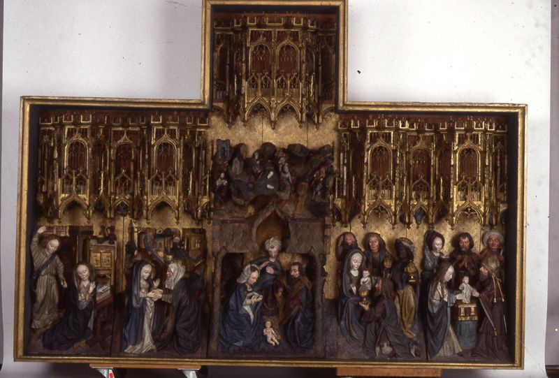 Retable de la vie de la Vierge