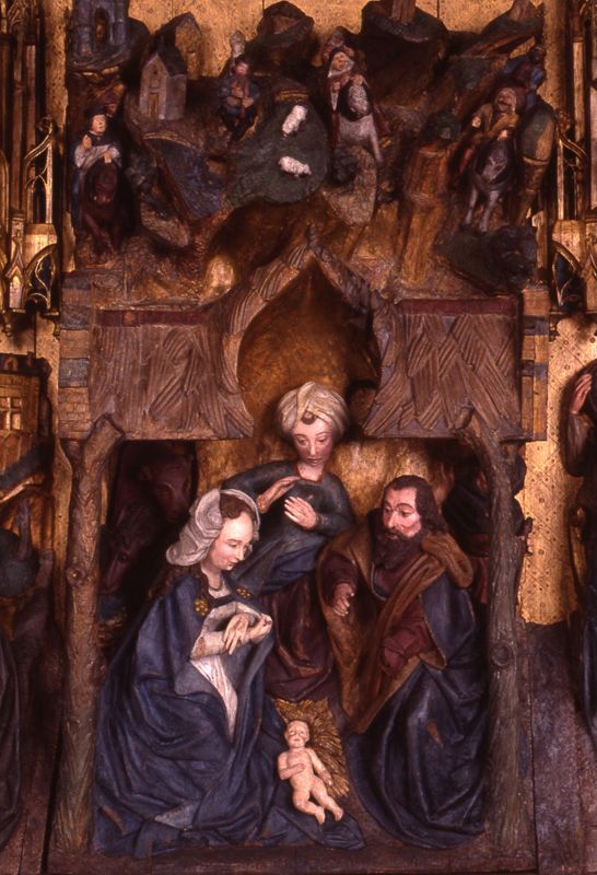 Retable de la vie de la Vierge