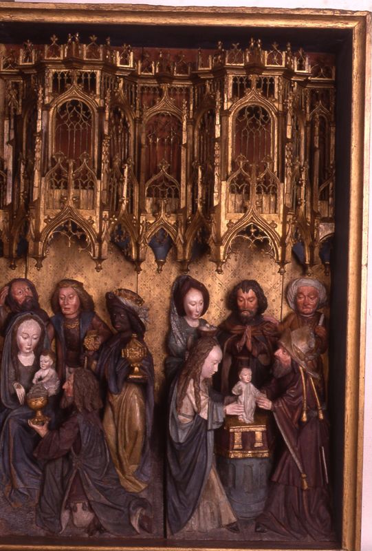 Retable de la vie de la Vierge