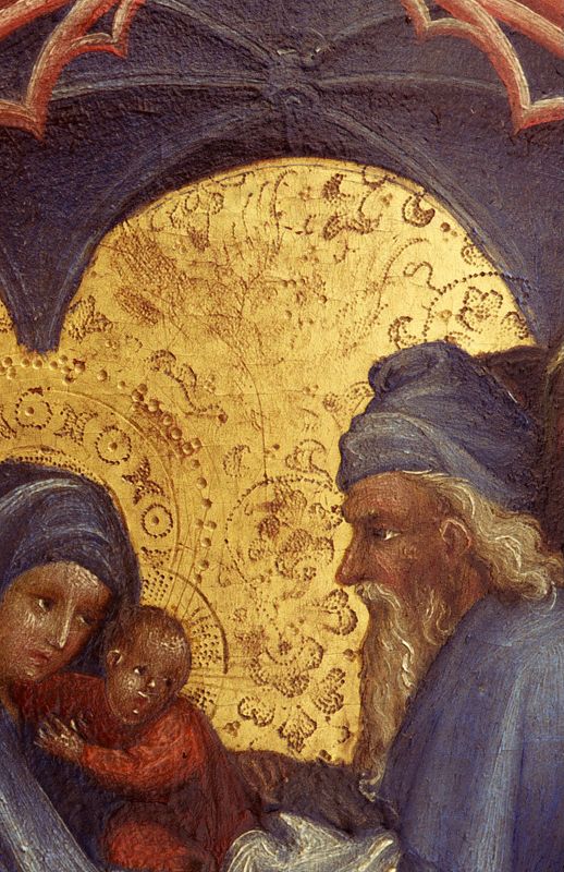 Torenretabel met scènes uit de kindsheid van Christus
