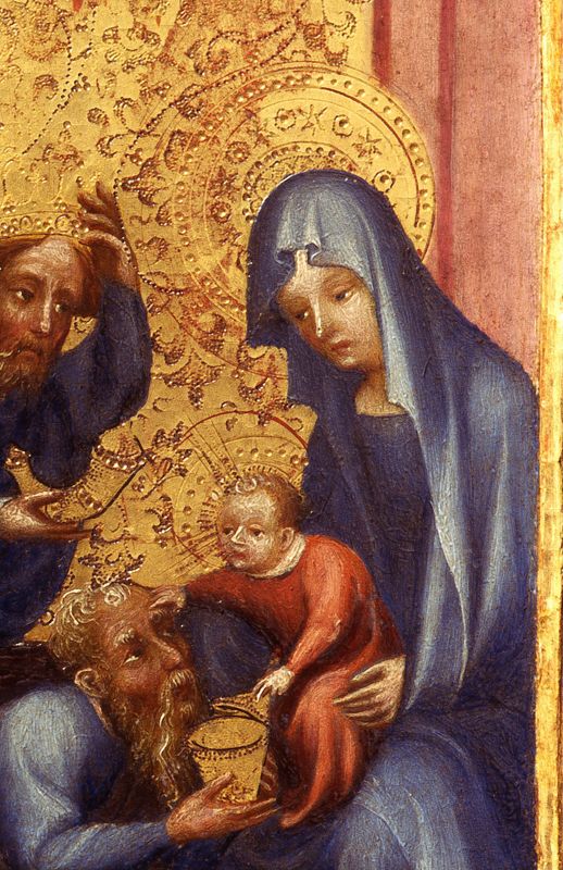 Torenretabel met scènes uit de kindsheid van Christus